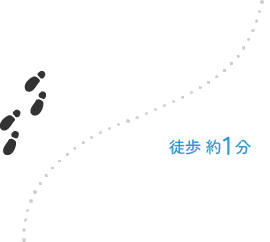 徒歩 約1分